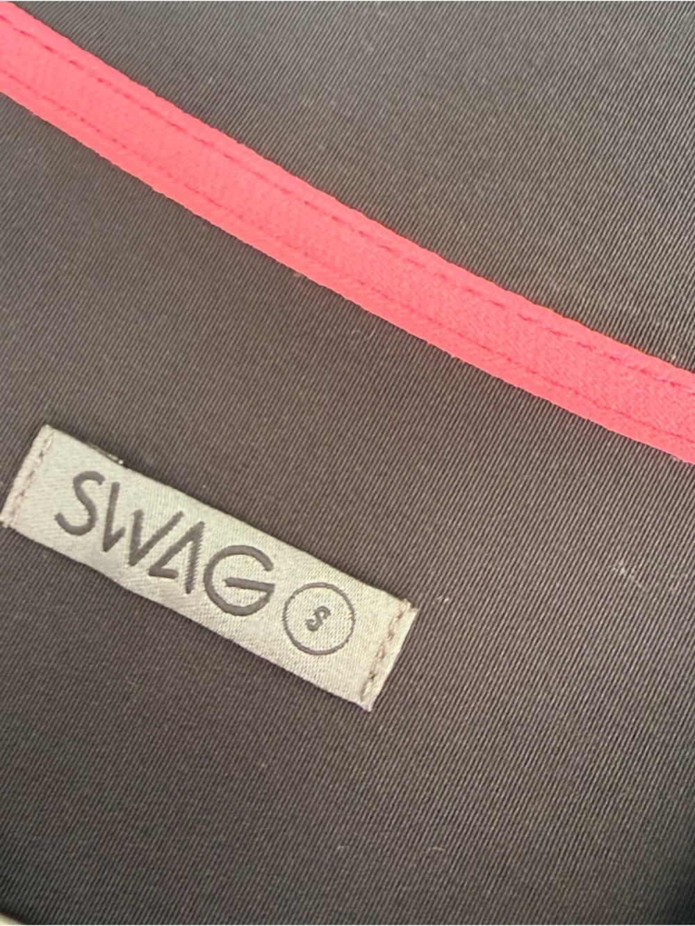 Swag Size S Golf Drop 2.0 Skull Quarter-Zip Sweater In Black Neon Pink View 4